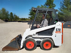 Chargeuse compacte sur chenilles Bobcat S70 de 2014, entièrement inspectée, en bon état, prête à être expédiée, à vendre - Product Image 4