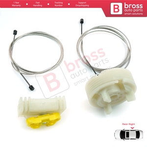 ชุดซ่อมมอเตอร์กระจกหน้าต่าง BWR368 ประตูหลังขวา สำหรับ Meriva MK1 A X03 ปี 2003-2010 93362664 - Product Image 5