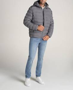 Lightweight Warm Custom Logo Windproof Men Waterproof Bubble Padded <b>Quilted</b> Down Winter Puffer Jacket - Product Image 2