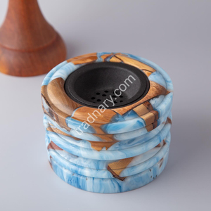 Mubkhar Bois Résine Bakhoor Brûleur Bukhoor Bois Pour Cadeau De Mariage Brûleur D'encens Électrique Bakhoor By Tradnary Exim Pvt Ltd - Product Image 6