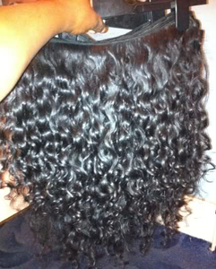 Extensions de cheveux vierges indiens avec zéro perte de main douce sentant la trame de la machine - Product Image 1