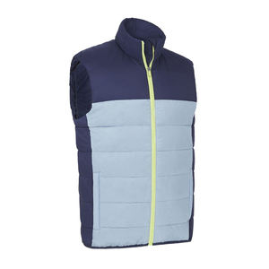Gilet matelassé en laine chaud pour homme, respirant, écologique, avec fermeture éclair, style urbain, vêtement d'extérieur, fabriqué au Pakistan - Product Image 6