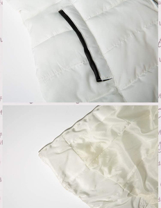 Meilleure qualité Ming nouveautés femmes vêtements d'hiver Outwear épais doudoune fermeture éclair col roulé vers le bas bulle manteau respirant - Product Image 4