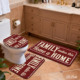 Custom Printed <b>Mat</b> <b>Bathroom</b> Rug <b>Set</b> for <b>Bathroom</b> Non-Slip Shower Curtain Bath <b>Mat</b> - Product Image 1