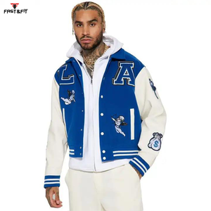 Hot Selling Winter Bomber <b>Jacket</b> Embroidered <b>Jacket</b> Varsity <b>Jacket</b> Custom Winter College Baseball <b>jacket</b> for <b>men</b> - Product Image 5