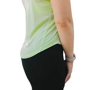 Camiseta sin mangas atlética transpirable cómoda de secado rápido para mujer, chaleco de gimnasio de secado rápido para entrenamiento deportivo y Fitness - Product Image 5