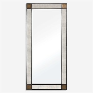 Nuevo espejo de pared de metal moderno personalizado rectangular para hotel apartamento sala de estar dormitorio pasillo decoración de pared espejo de tocador - Product Image 1