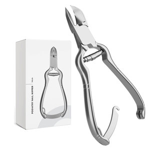 Professional Cuticle Nipper Stainless Steel with Soft Rubber Coated Handle Comfortable Grip Nail Clippers for Manicure Pedicure - Product Image 6
