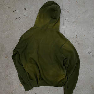 Nouveau sweat-shirt homme personnalisé 100% coton pull lourd Vintage Cool soleil délavé à l'acide surdimensionné basique à capuche - Product Image 2