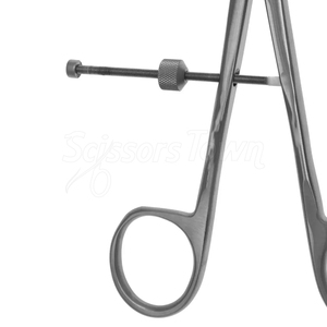 Fórceps de sujeción de hueso de peroné, puntas en ángulo de 8,5 pulgadas con mecanismo Speedlock, herramienta ortopédica de fijación ósea quirúrgica de acero inoxidable - Product Image 6