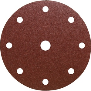 KLINGSPOR PS 22 K GLS 1 Disco de Pulir de Corindón de 150 mm, Grano 40, 8+1 Agujeros para Lijar Madera/Metal, Paquete de 50 - Product Image 1