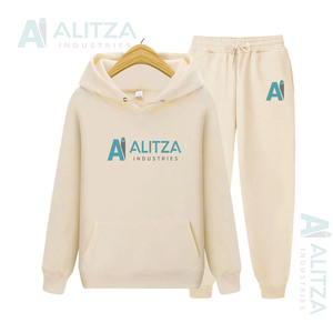 OEM Free Sample Girls <b>Hoodie</b> Set Sweatshirt 100% Cotton or Polyester <b>Long</b> Sleeve Printed <b>Oversize</b> Pullover Track Suit - Product Image 3