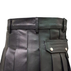 Kilts de cuero escocés con logotipo y color personalizables de bolsillo para hombre, todos los tamaños disponibles, pedido a granel de alta calidad - Product Image 5