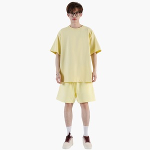 Alta calidad 245gsm algodón pesado cuello redondo logotipo impreso personalizado Unisex camiseta lisa en blanco para hombres DDP envío - Product Image 4