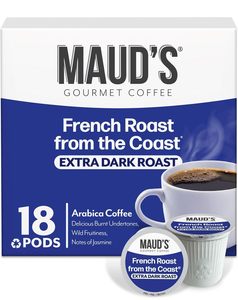 Cápsulas de Café Francés Tostado Maud's, 18 Unidades, Café Tostado Oscuro en Cápsulas Individuales – Café 100% Arábica - Product Image 2