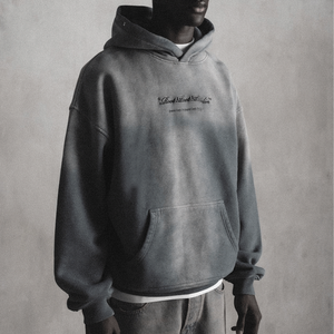 Custom Print logo <b>Zip</b> <b>up</b> Boxy Fit Raw Hem Oversized Sun Faded Distressed Acid Wash <b>Hoodies</b> for Men <b>hoodies</b> men men's <b>hoodies</b> - Product Image 2