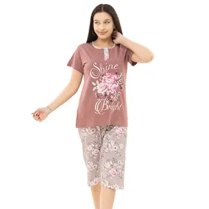 Quality Women's T-shirt Shorts Set For Women Reliable Supplier Home Clothes For Sale
