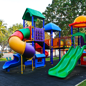 Fournisseur en gros de tapis de terrain de jeu résistants et durables avec propriétés en caoutchouc Tuiles de sécurité en caoutchouc pour le fitness en plein air - Product Image 6