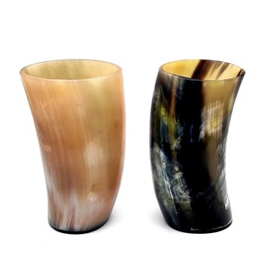 Venta al por Mayor de Fábrica, Jarra de Cuerno Ecológica para Beber, Logotipo Personalizado, Estilo Animal, Jarra de Cerveza Vikinga, Vajilla, Artesanía Natural - Product Image 1