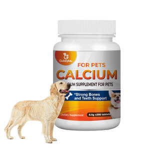 Compresse Masticabili per Animali Domestici ODM/OEM 200g/flacone Integratore Nutrizionale di Calcio per Gatti e Cani - Product Image 2