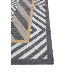 Alhambra Flat Weave Wool <b>Rugs</b> Grey Black Geometric Abstract for Home <b>Jute</b> <b>Rug</b> for Hallway Room Rectangle Striped-ADWP-13052 - Product Image 4