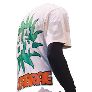Camiseta DTG para hombre, Digital Camiseta con estampado de algodón 100%, camiseta serigrafiada, ropa de calle de peso pesado de gran tamaño, camisetas para hombre - Product Image 2