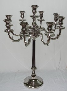 Wedding Decorative Premium Fancy Home and Wedding Use <b>Candelabra</b> Powder Coated High Quality Metal Wedding <b>Candelabra</b> - Product Image 6