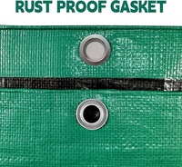 Bâche en PE 100% imperméable, bâche en polyéthylène, lona imperméable, feuille de plastique, toile, tissu pour le camping en plein air