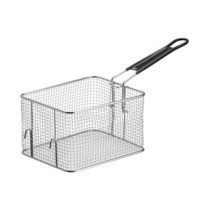 HENDI 205822/205839 8L 238x190x(H)140mm Frying Basket <b>Colander</b> & <b>Strainer</b> for Efficient Kitchen Use - Product Image 1