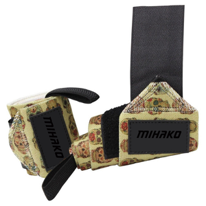 Gelang Logo kustom diskon besar bungkus pergelangan tangan olahraga disesuaikan bernapas untuk angkat berat kebugaran dan Gym menggunakan desain lingkaran - Product Image 5