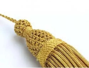 Pompon à franges de qualité supérieure pour uniformes et remise de diplôme, fournitures de décoration - Product Image 6