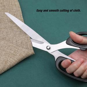 Tijeras de Tela Hechas a Mano de Estilo Europeo Retro Clásico, de Acero Inoxidable, para Sastre, con Hilo, Afiladas, Duraderas, Rectas, Bordadas con Unicornio - Product Image 2