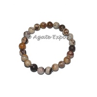 Bracelets et joncs en agate indienne, forme de boule, plaqué bronze antique, bijoux hindous classiques et élégants