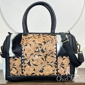 กระเป๋าดัฟเฟิลกระเป๋าเดินทางธุรกิจทำมือสุดหรูกระเป๋าทรงดัฟเฟิลสำหรับผู้ชายและผู้หญิงหนังวัวเครื่องมือที่กำหนดเองสำหรับเดินทางวันหยุดสุดสัปดาห์ - Product Image 1