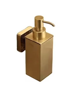 Dispensador de jabón de manos de Metal de calidad superior moderno diseño exquisito para baño/baño Venta caliente llegada dispensador de líquido - Product Image 6