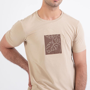 Diseñe su propio logotipo Camisetas para hombres Ropa de servicio Camisetas para hombres Ropa de pantalla Parche Camiseta cómoda de manga corta para hombres - Product Image 4