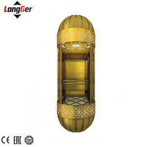 Cabina in Vetro Semicircolare Estetica |   Controllo VVVF Fluido e Funzioni di Sicurezza Avanzate per Architetture Interne di Lusso. - Product Image 5