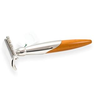 DR. QUILLEL SURGICAL Maquinilla de Afeitar de Seguridad de Doble Hoja Reutilizable de Acero Inoxidable Premium para Hombres con Mango de Goma Antideslizante - Afeitado Facial y Corporal - Product Image 6