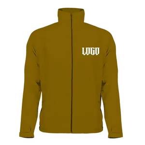 Nueva chaqueta cortavientos de nailon cálida para hombre a la moda con cremallera fina ropa deportiva a prueba de viento de invierno - Product Image 3