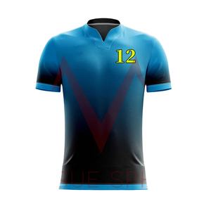 Camisetas de fútbol sublimadas personalizadas profesionales para hombres, camisetas de fútbol transpirables de fútbol - Product Image 1