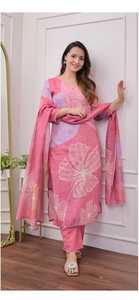 Nouveau design de qualité supérieure Shifli coton imprimé travail manuel ensemble de pantalons <span class=keywords><strong>Kurti</strong></span> pour femmes de l'exportateur et du fabricant indiens - Product Image 4