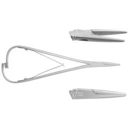 Pince Mathieu ProDent USA à pointe étroite droite avec double ressort, en acier, pour instruments chirurgicaux dentaires manuels - Product Image 1