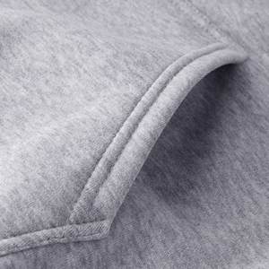 Sweat-shirt à capuche uni à manches longues et cordon de serrage pour hommes unisexe - Product Image 4