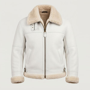 Factory Manufacture In Stock <b>Men</b> Shearling <b>Winter</b> <b>Jacket</b> New Arrival <b>Men</b> Shearling <b>Jacket</b> For <b>Sale</b> - Product Image 1