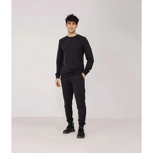 Sweat-shirt pull-over surdimensionné personnalisable pour hommes, survêtement de jogging multicolore, vêtements de sport de style chemise, conception de couleur personnalisée, propre OEM - Product Image 4