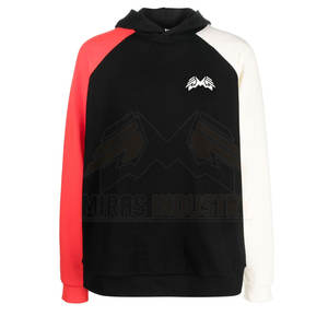 2024มีฮู้ดแบบสวมหัวสำหรับผู้ชายคอลเลคชั่นฤดูหนาวสีพื้นผ้าโพลีเอสเตอร์/ ผ้าฝ้าย - Product Image 1