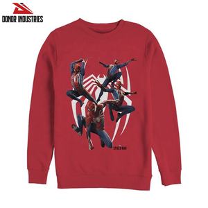 Meilleure vente de sweatshirts d'hiver pour hommes sweats à capuche confortables et respirants à séchage rapide Logo personnalisé Impression numérique écologique Teint uni - Product Image 3