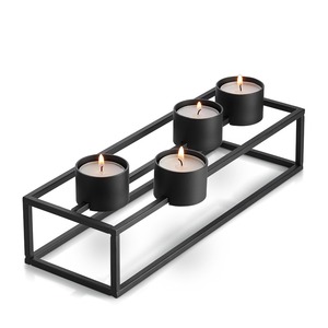 <b>Square</b> <b>Candle</b> Stand Premium Metal Creative Design <b>Candle</b> Holder High Demanding Geometrical Taper Lighting <b>Candle</b> Stick Stand - Product Image 4