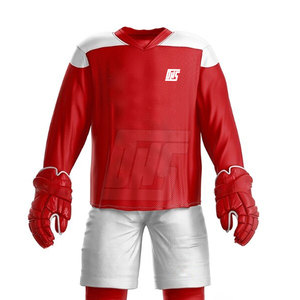 Ensemble de maillot et de pantalon de hockey sur glace haute performance pour uniforme de hockey sur glace professionnel - Product Image 5