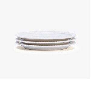 Bols en céramique plaqués bol blanc assiettes avec personnalisation ustensiles de cuisine et vaisselle faits à la main finis brillants - Product Image 5